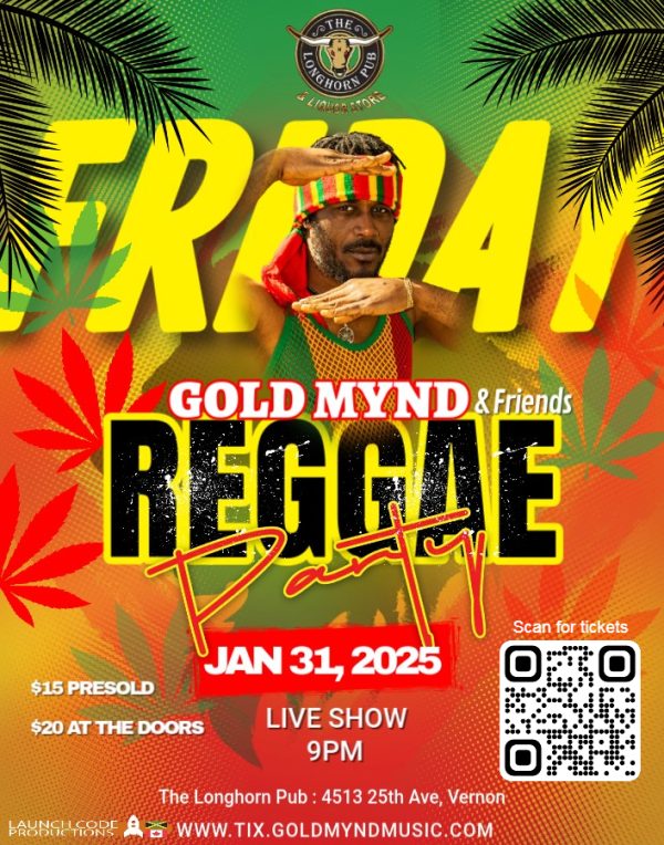 Reggae Party - Longhorn Pub - Jan 31, 2025